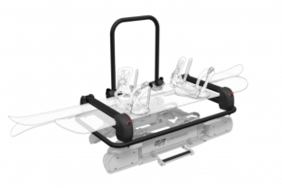 Suporturi schiuri cu prindere pe suportul de bicicleta