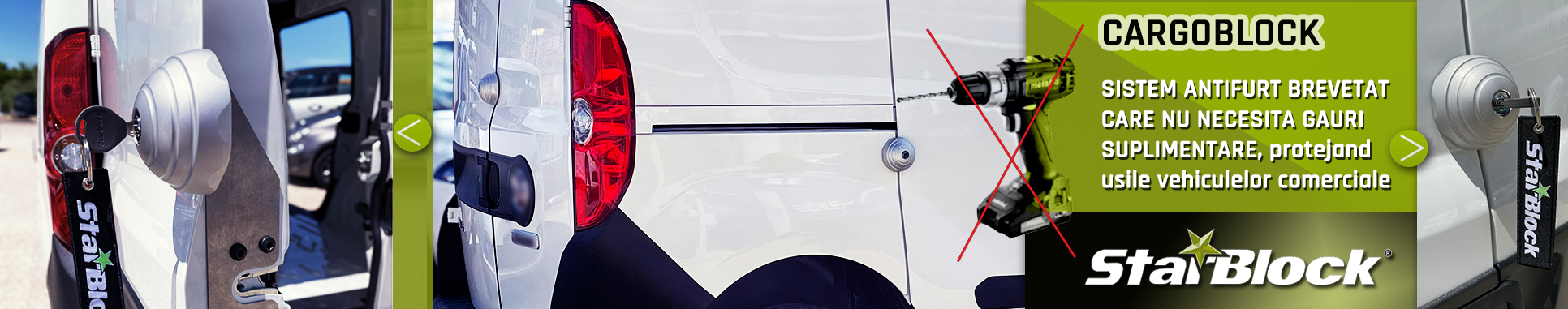 Incuietori antifurt CARGOBLOCK