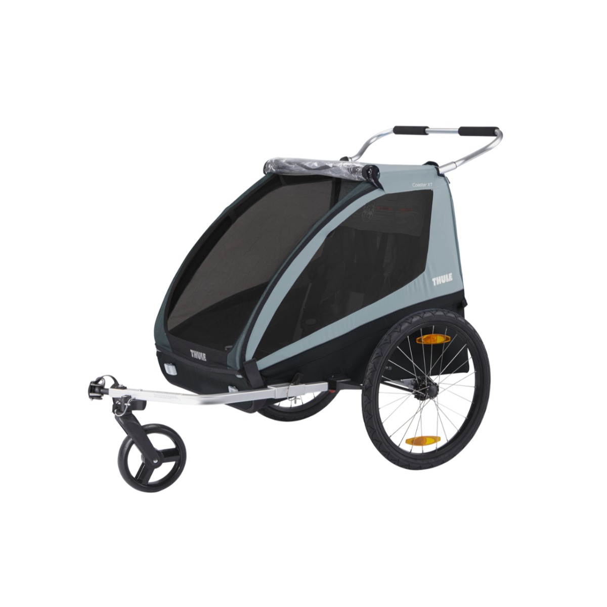 Carucior Chariot Thule Coaster XT Soft Blue - Imagine 1