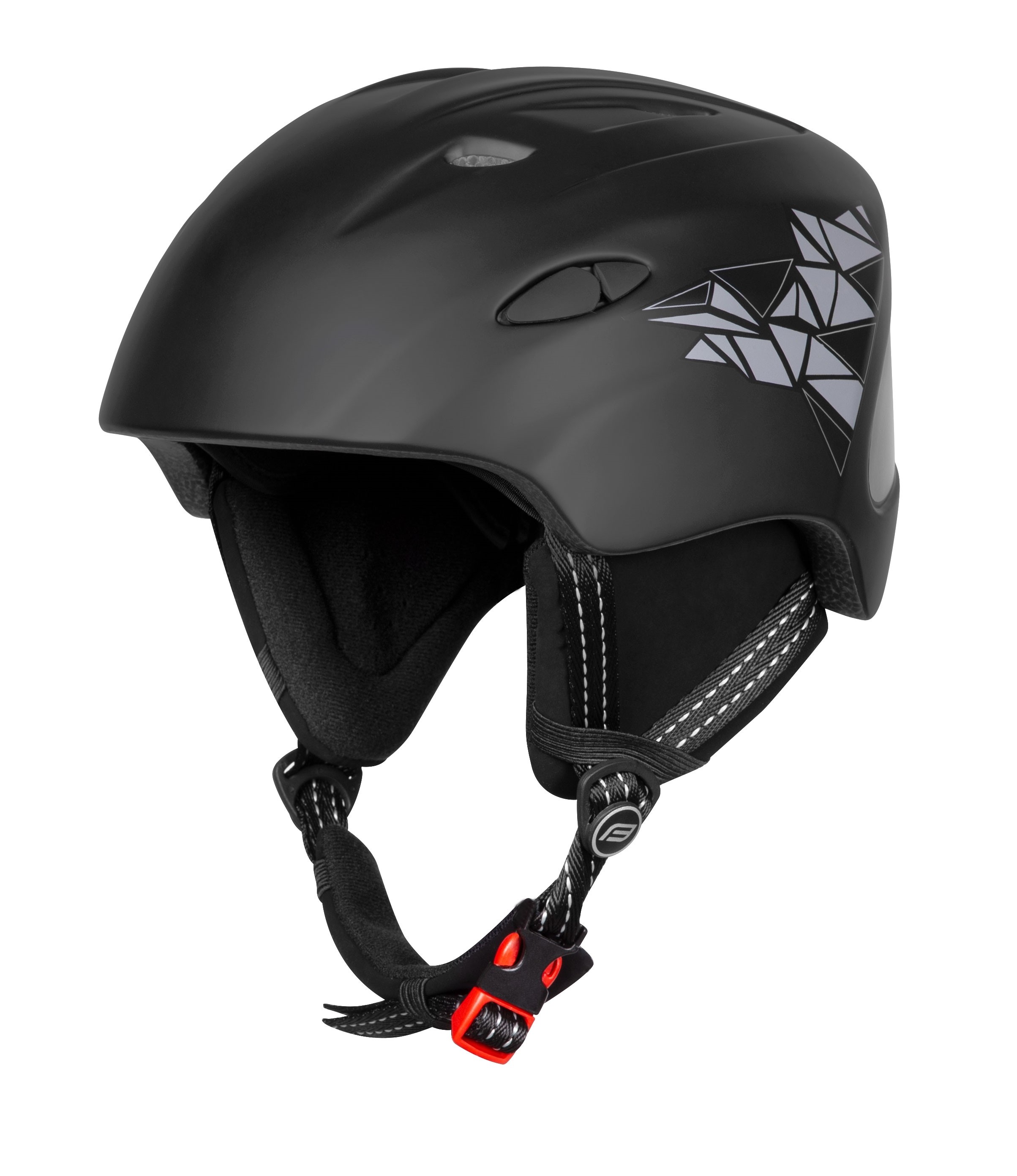Casca force ski, negru/gri l-xl (56-60 cm)
