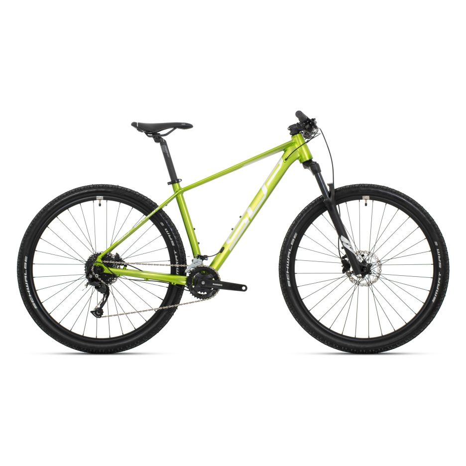 Bicicleta Superior XC 859 29 Matte Lime Metallic/Chrome Silver 18.0 - (M)