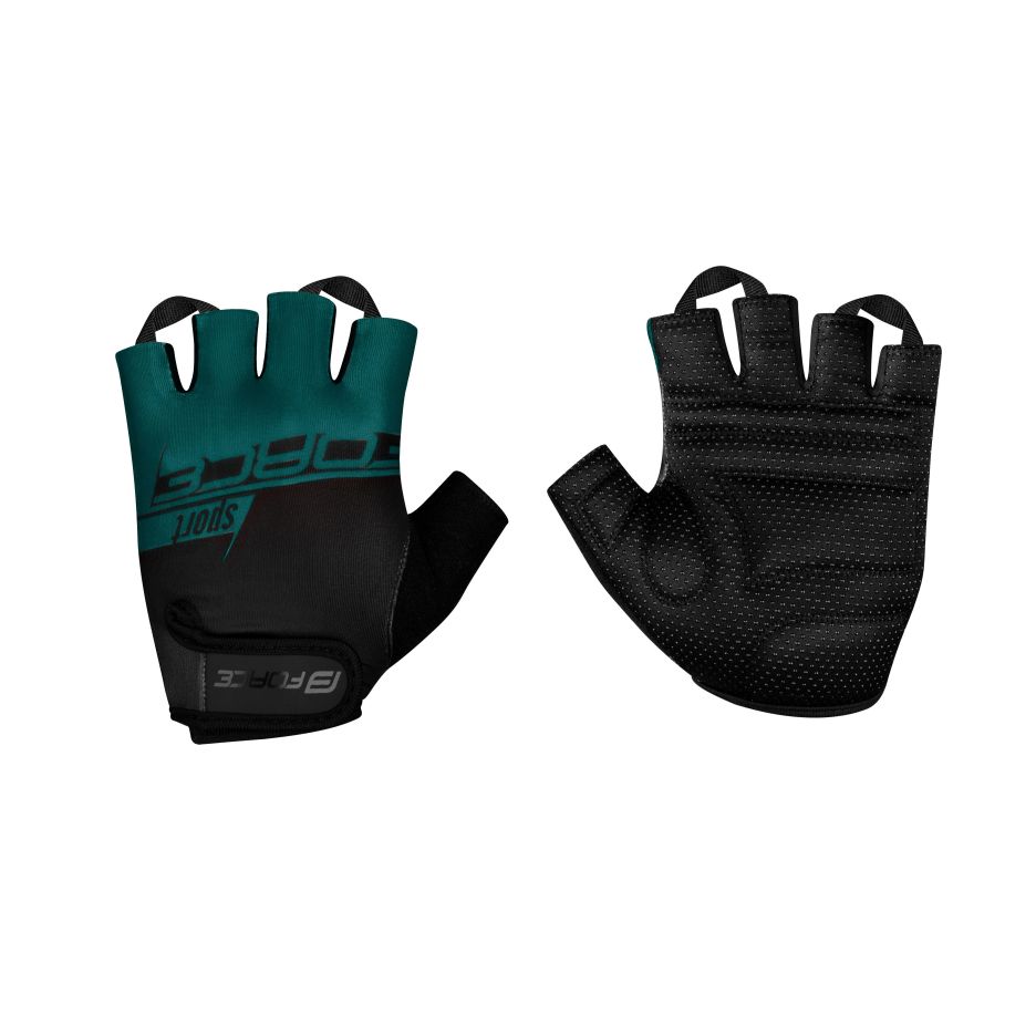 Manusi Force Sport Black/Petrol Blue L