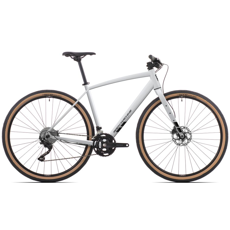 Bicicleta Rock Machine Lukk 20 Flat Bar 28 Matte Limerock Grey 50cm - (S)
