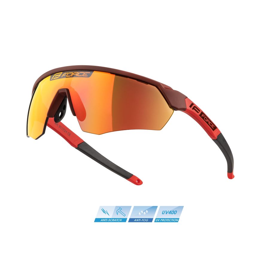 Ochelari Force Enigma Rosii lentile rosii polarizate