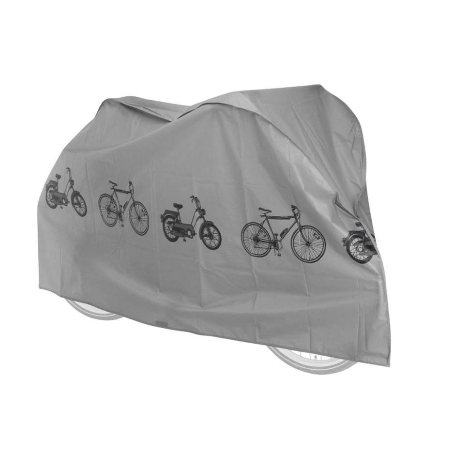 Husa Bicicleta Force 220x120x68cm Silver
