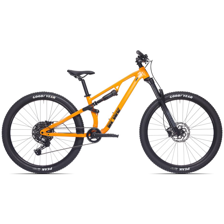 Bicicleta Rock Machine Blizz 27 FS 30 27.5 Matte Lava Orange 34cm - (XS)
