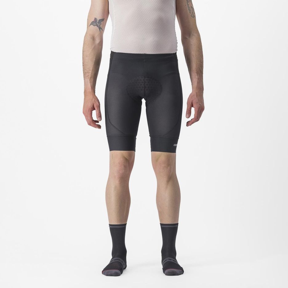 Lenjerie cu bazon Castelli Trail Liner Negru XL