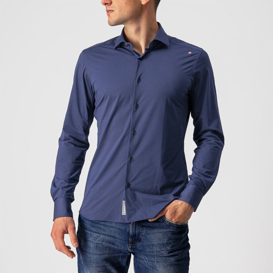 Camasa Castelli VG Indigo Shirt Indigo L