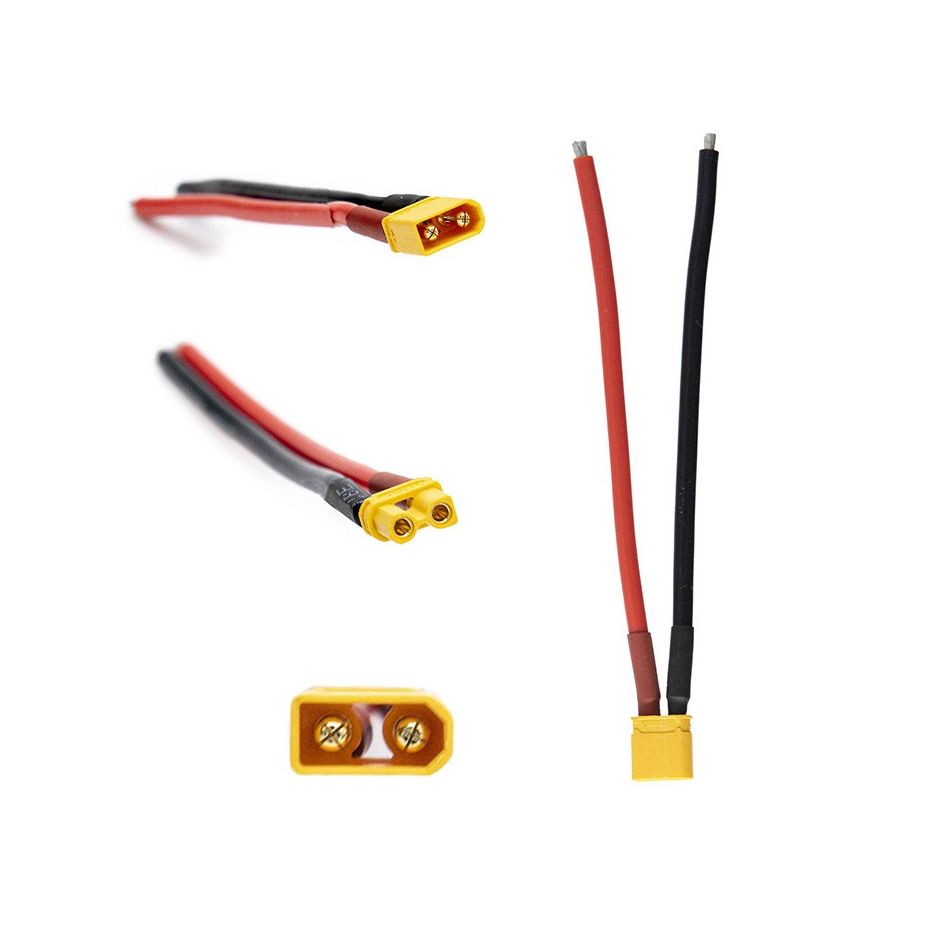 Cablu cu mufa XT30 pentru baterie trotineta electrica (5 perechi)