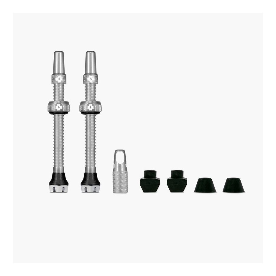 Valve tubeless Muc-Off Tubeless Valves V2 60mm Argintiu