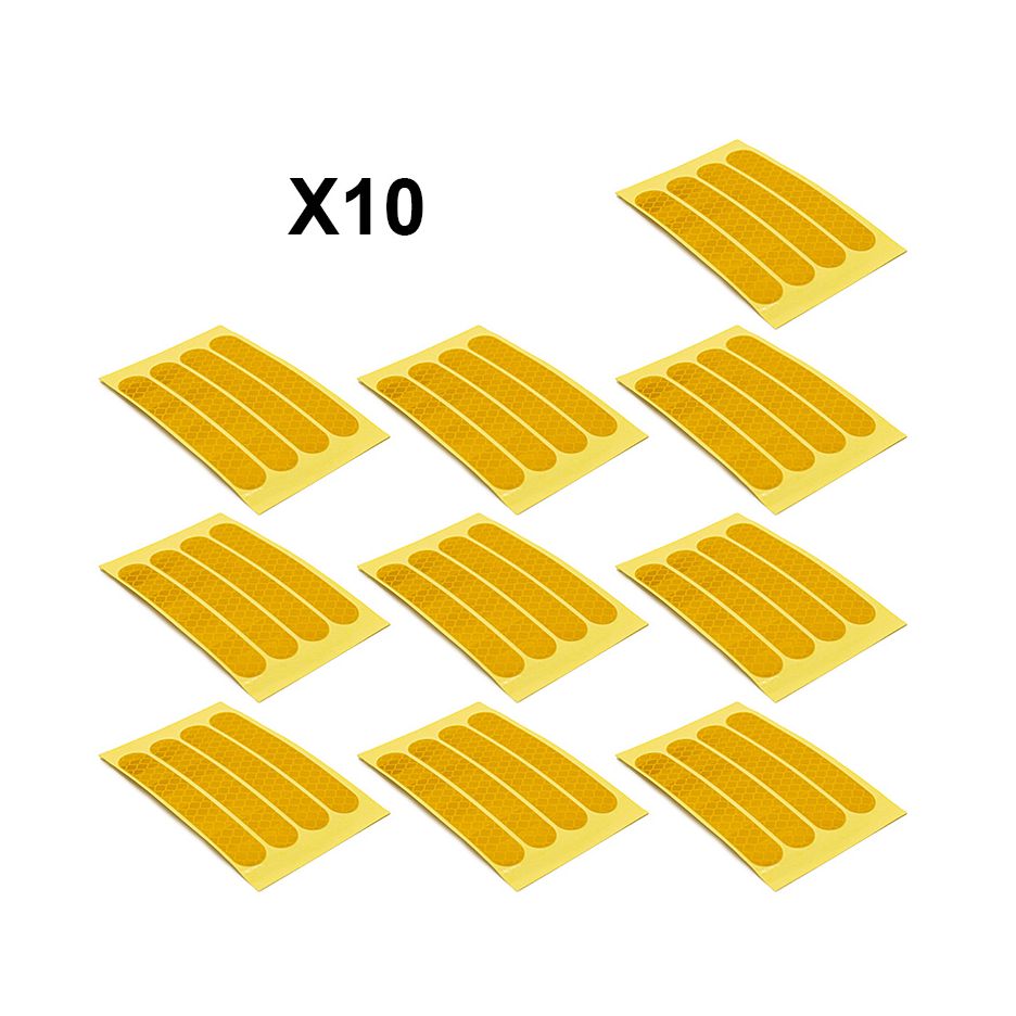 Autocolante reflectorizante Max 30 - set 10 bucati