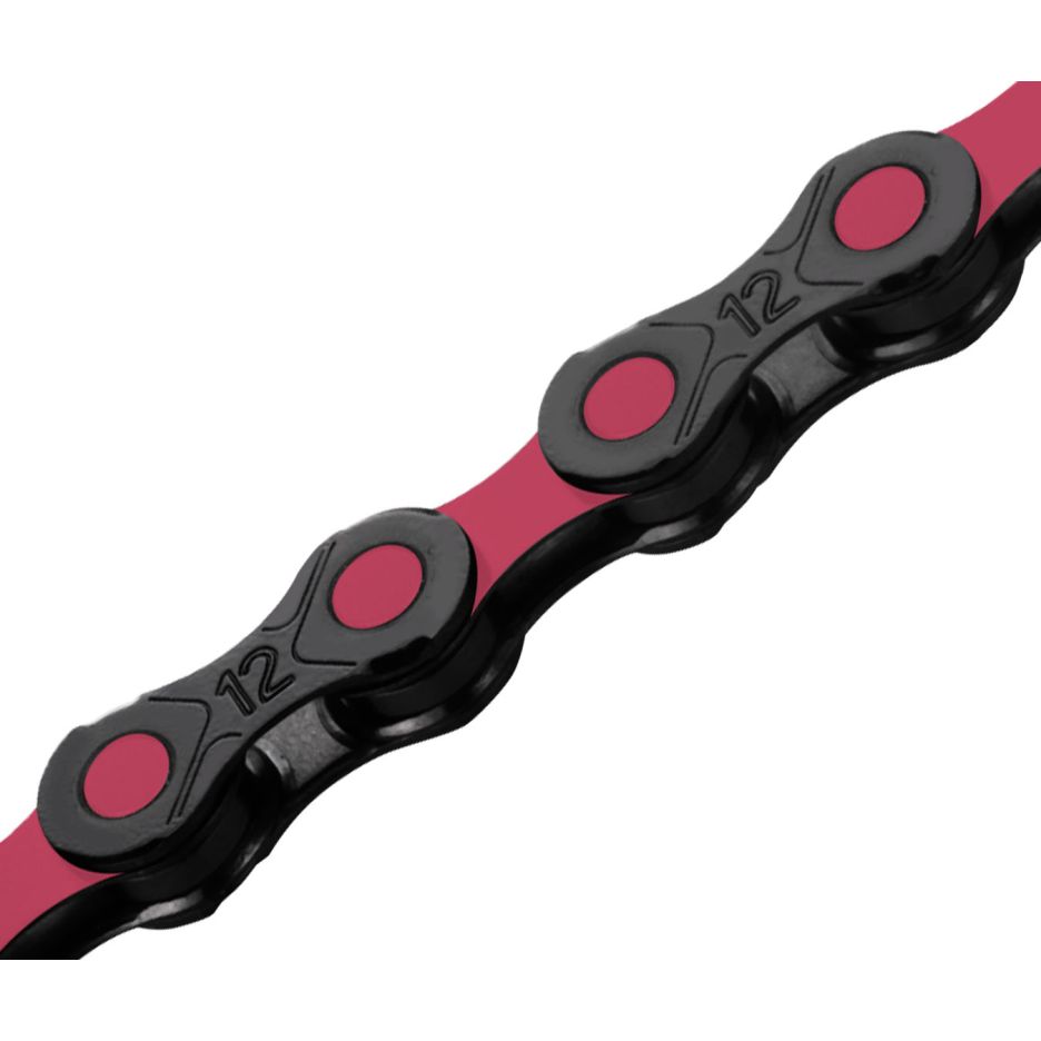 Lant KMC DLC 12 Negru/Roz 12 Viteze 126 Zale