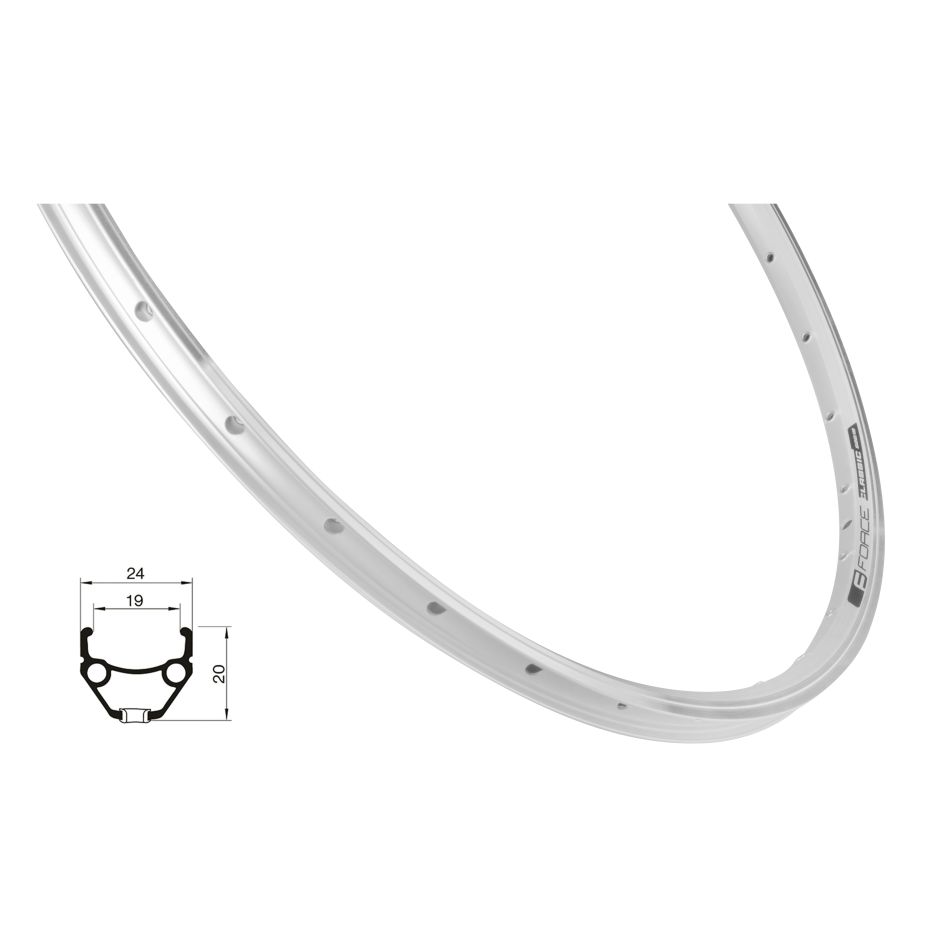 Janta Force Classic 622x19 36h argintie