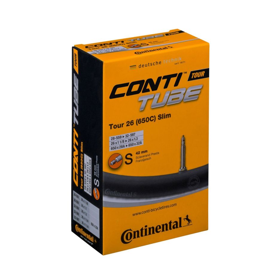 Camera Continental Tour 26 Slim 28/32-559/597 26x1 1/8-1.3 S42