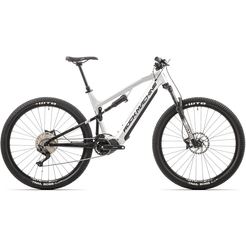 Bicicleta Electrica Rock Machine Blizzard e30-29 29 Gloss Silver/Black/Grey 21.0 - (XL)