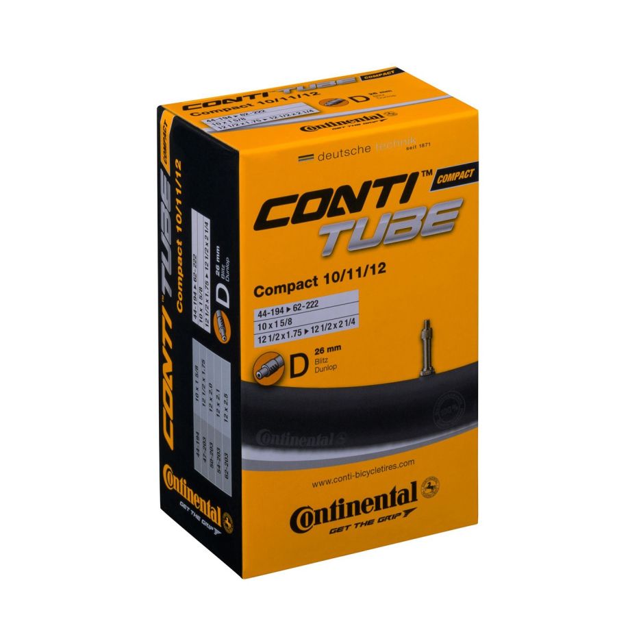 Camera Continental Compact 10/11/12 44/62-194/222 10x1 5/8 12x1.75-1/2x2 1/4 D26