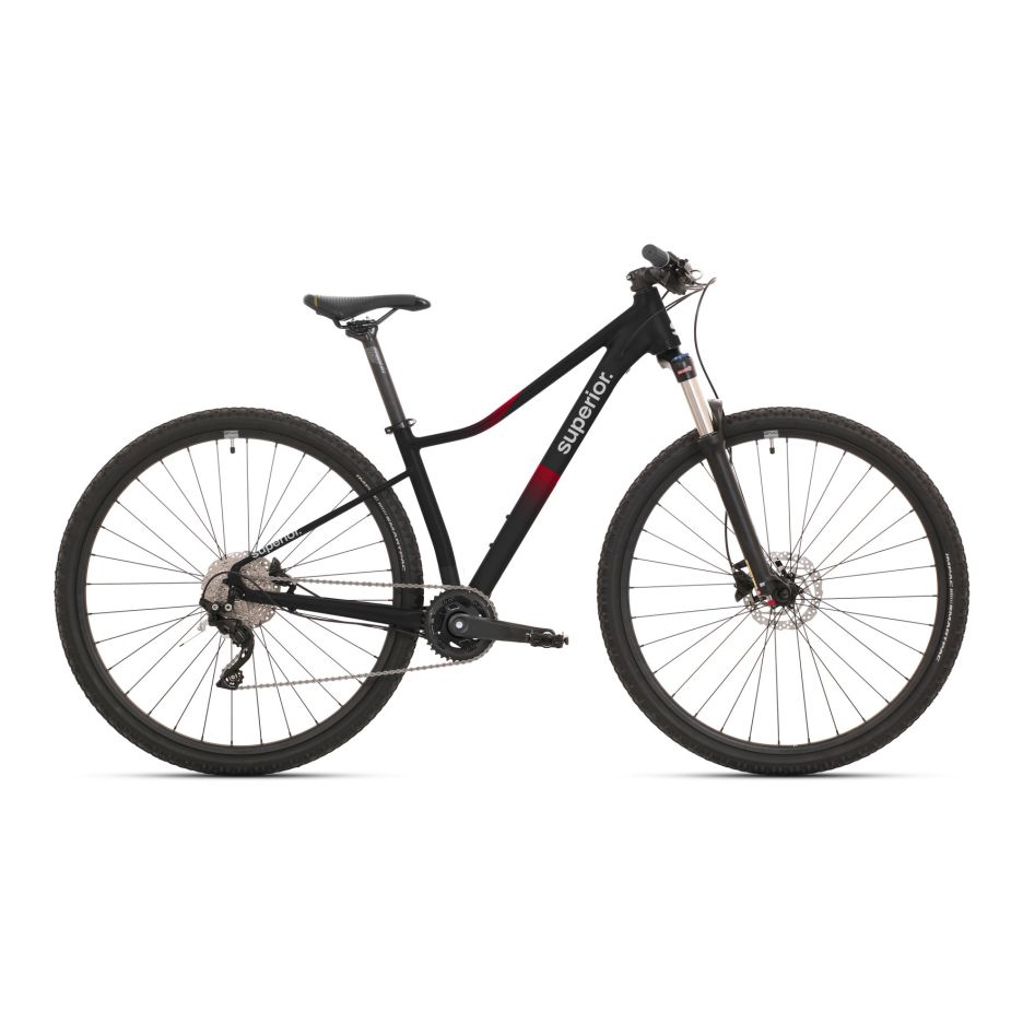 Bicicleta Superior XC 6.1 MS 29 Matte Black/Bordeaux 16 - (S)