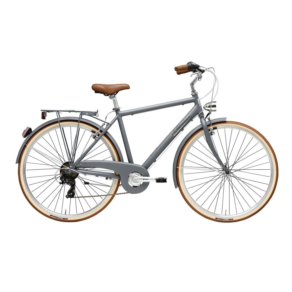 Bicicleta Adriatica Retro Man 28 Gri Mat 500mm