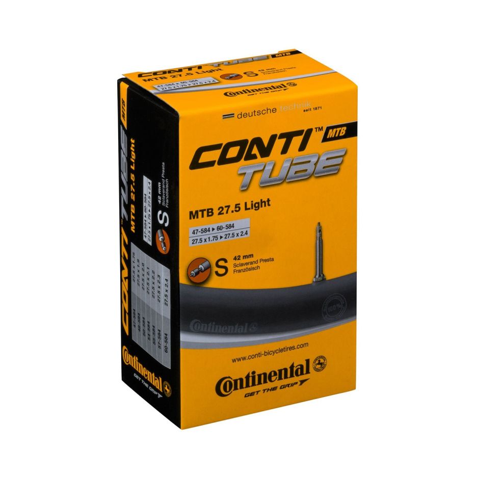 Camera Continental MTB 27.5 Light 47/60-584 26x1.75-2.4 S42