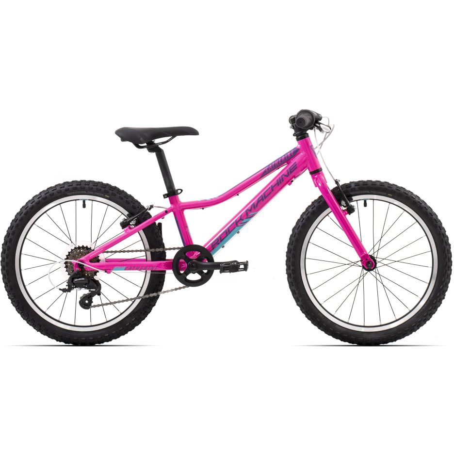 Bicicleta Rock Machine Catherine 20 VB Gloss Neon Pink/Violet/Neon Cyan