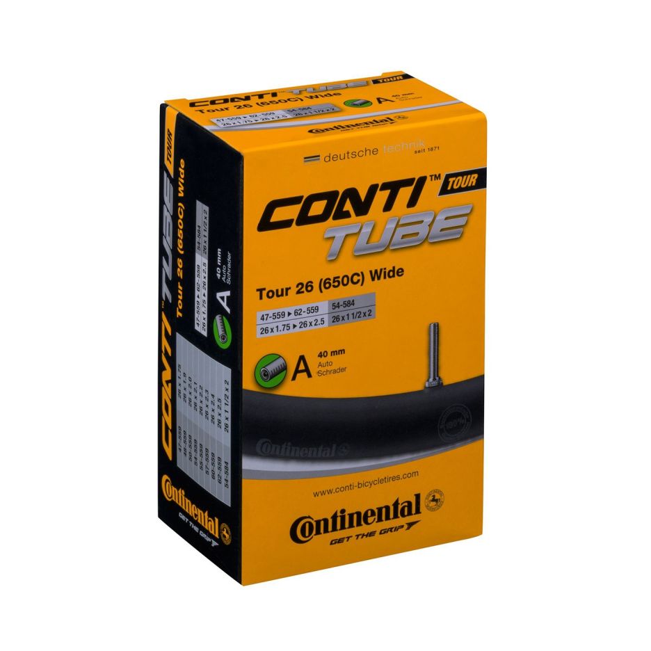 Camera Continental Tour 26 Wide 47/62-559 26x1.75-2.5 A40