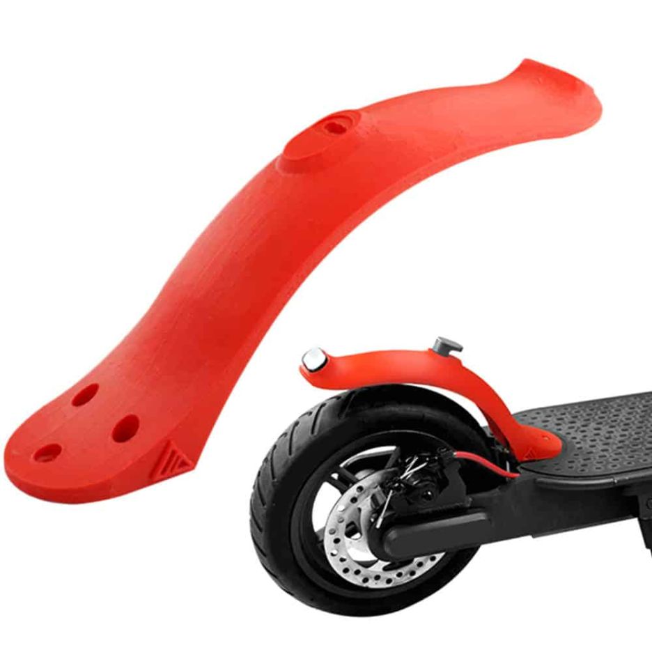 Aripa spate scurta pentru trotineta Xiaomi M365 Essential 1S Pro si Pro 2 Rosu (carlig inclus)
