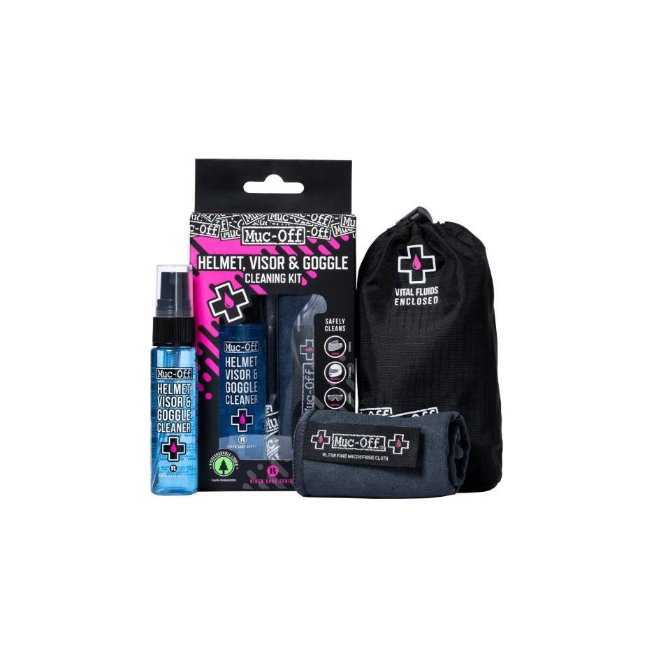 Kit Muc-Off pentru curatare ochelari vizor si lentile