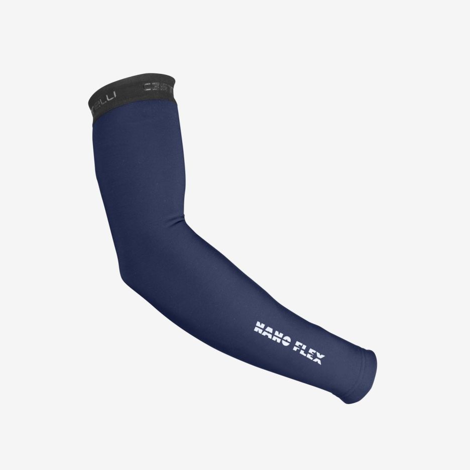 Incalzitoare brate Castelli Nano Flex 3G Indigo L