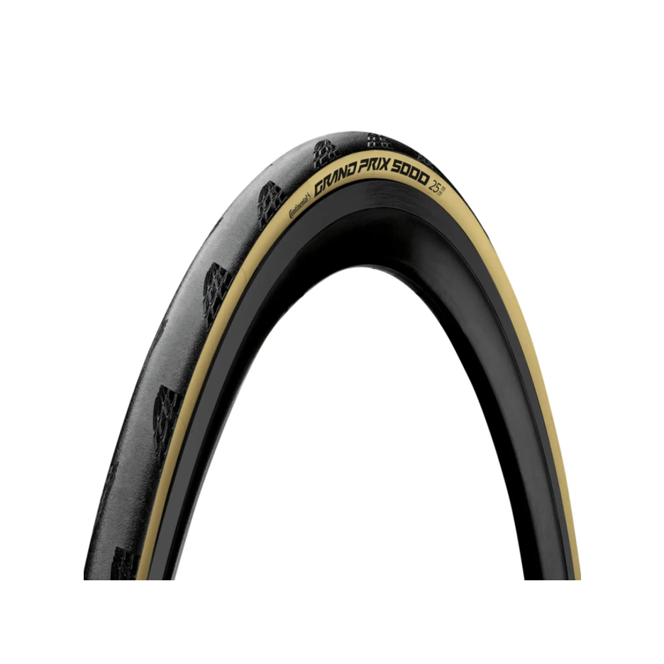 Anvelopa pliabila Continental Grand Prix 5000 AllSeason 25-622 (700 x 25C) negru/crem