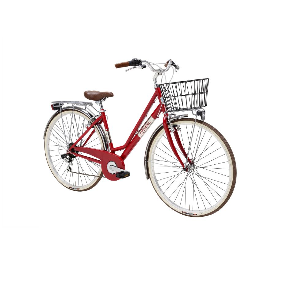 Bicicleta Adriatica Panarea Lady 28 Rosu/Alb 450mm