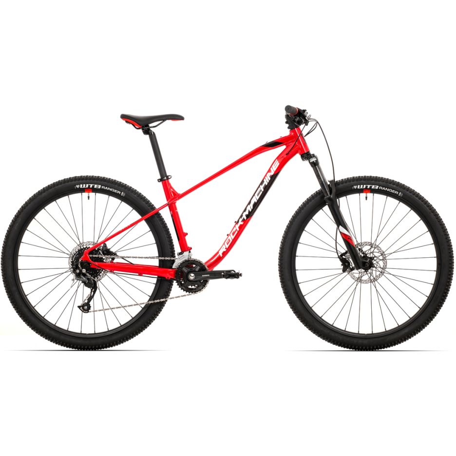 Bicicleta Rock Machine Blizz 30-29 29 Gloss Dark Red/Black/Silver 15.0 - (S)