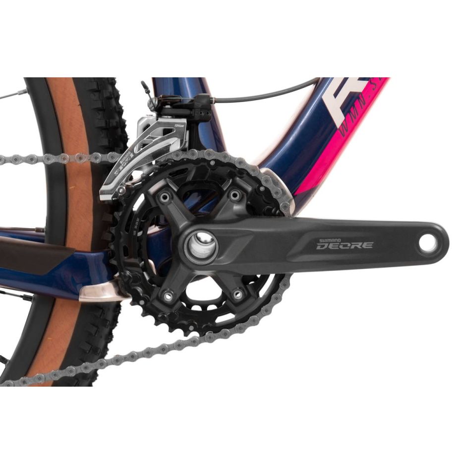 Bicicleta Rock Machine Catherine CRB 20-29 29 Gloss Dark Blue/Pink/Silver 15.0 - (S)