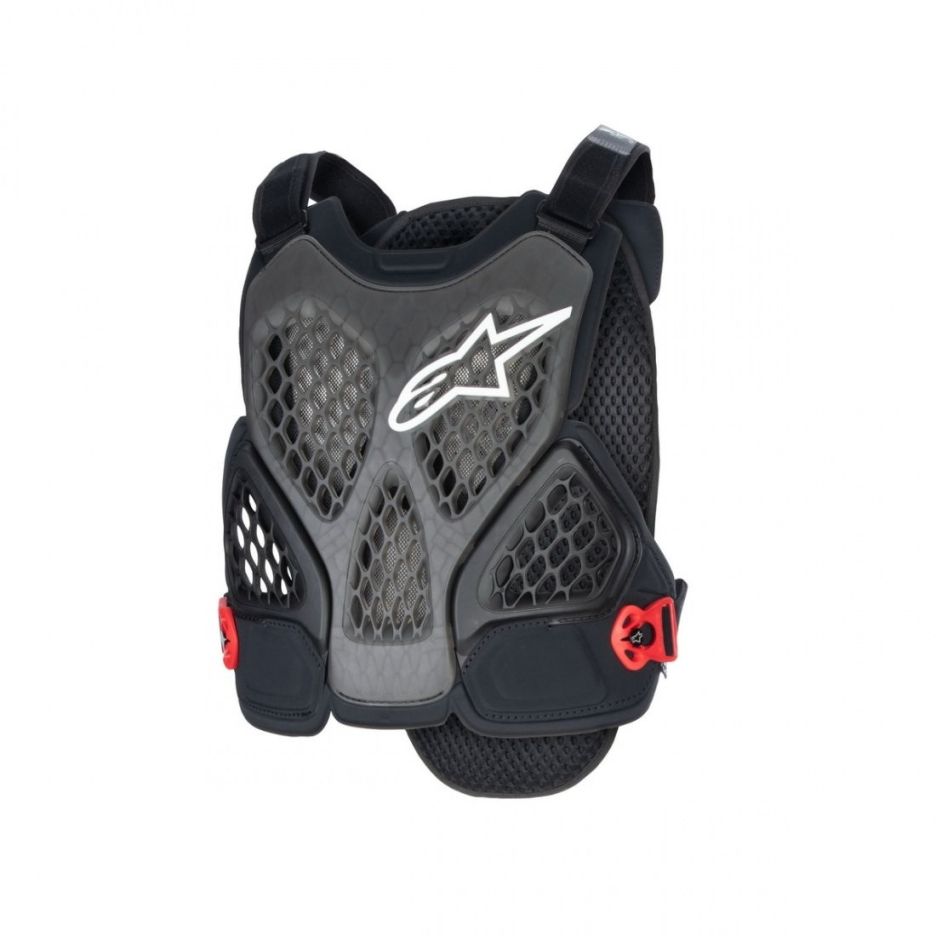 Protectie Piept Alpinestars A-6 Plasma Chest Protector Black Anthracite Red M