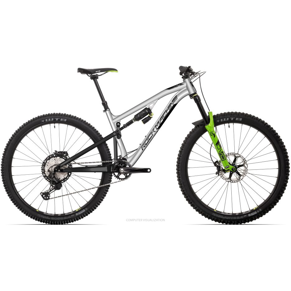 Bicicleta Rock Machine Blizzard TRL 90-29 29 Gloss Silver/Black 17.0 - (M)