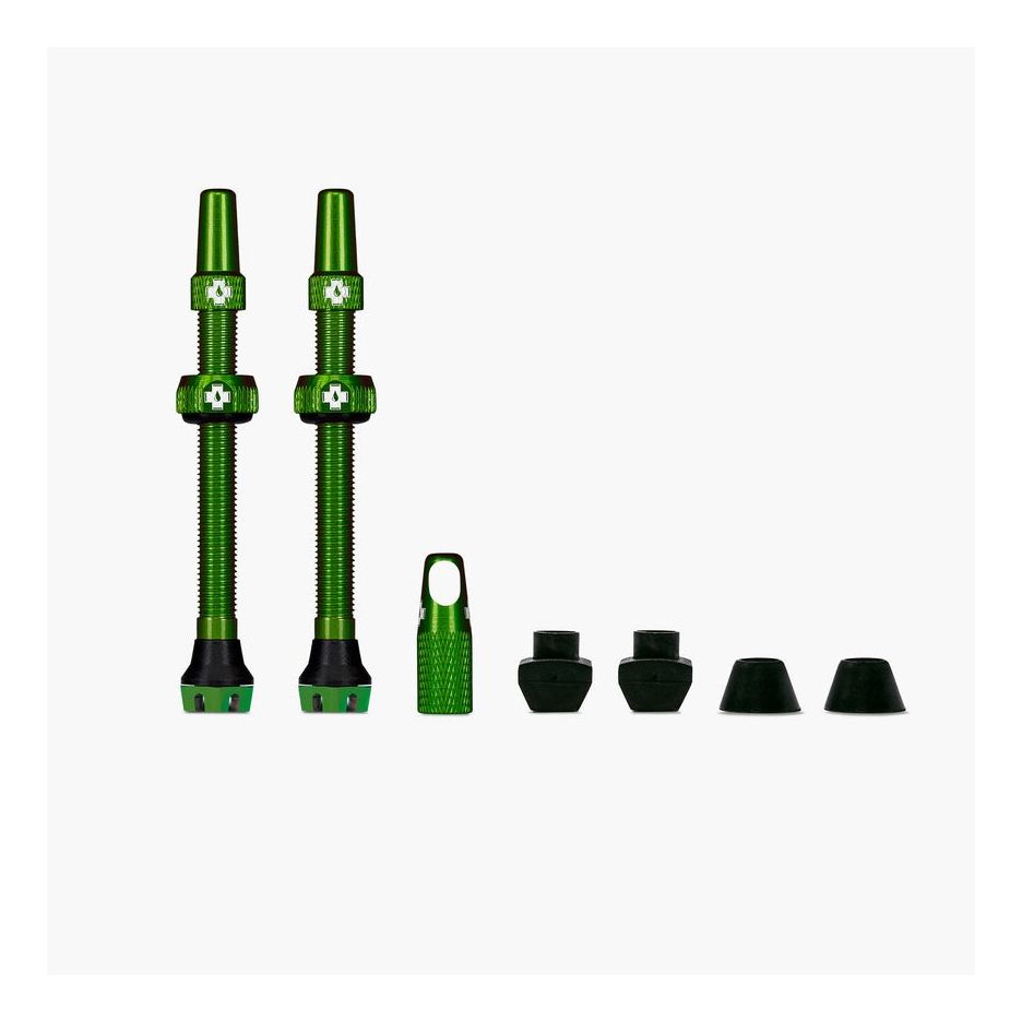 Valve tubeless Muc-Off Tubeless Valves V2 60mm Verde