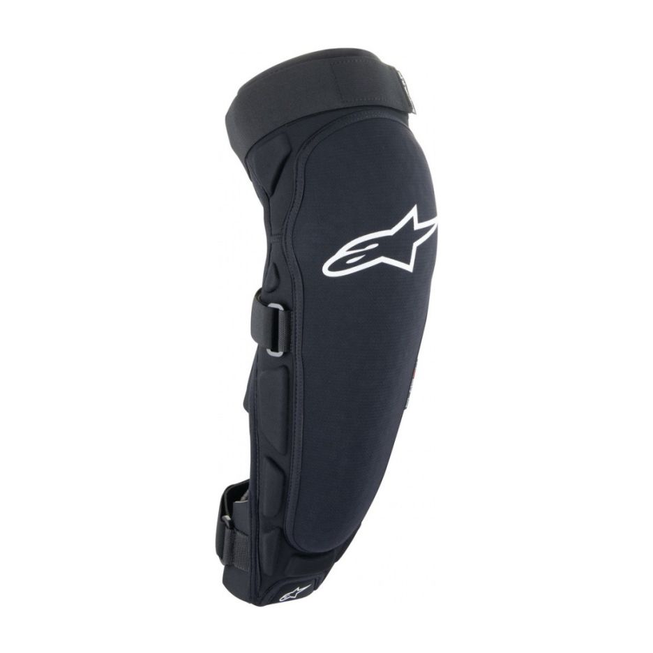 Protectii Genunchi Alpinestars A-Impact Plasma Pro Knee Shin Protector Black White L