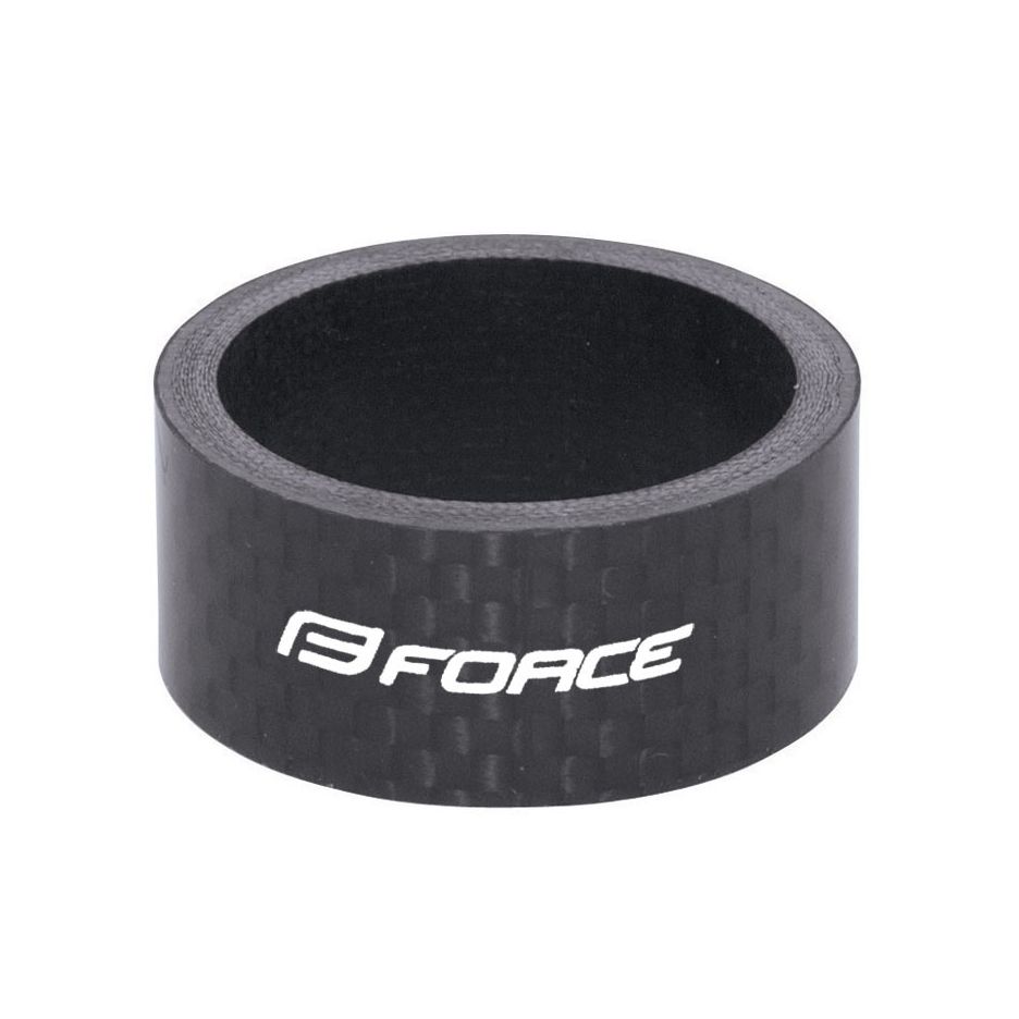 Distantier furca Force 1.1/8 15mm Carbon Black