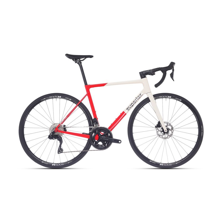 Bicicleta Superior RR 9.5 28 Gloss Red/White 54cm - (M)