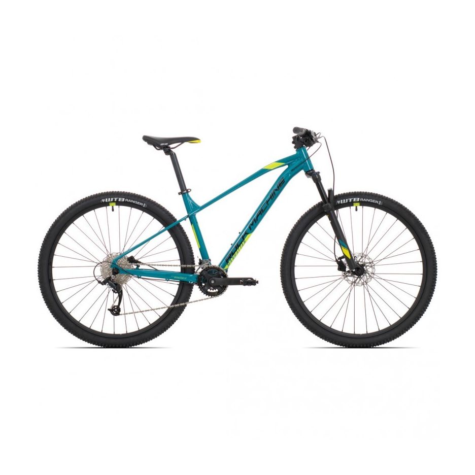 Bicicleta Rock Machine Manhattan 90-29 29 Gloss Blue/Black/Radioactive Yellow 21.0 - (XL)