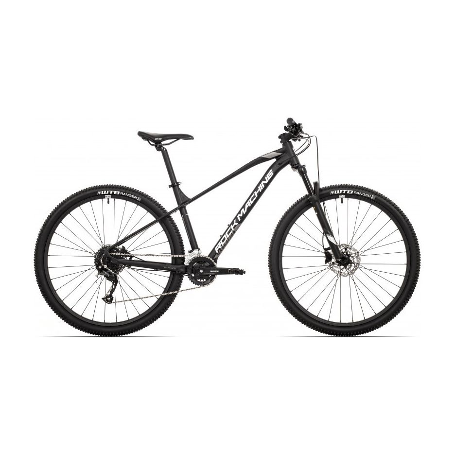 Bicicleta Rock Machine Manhattan 90-29 29 Matte Black/Silver/Silver 15.0 - (S)