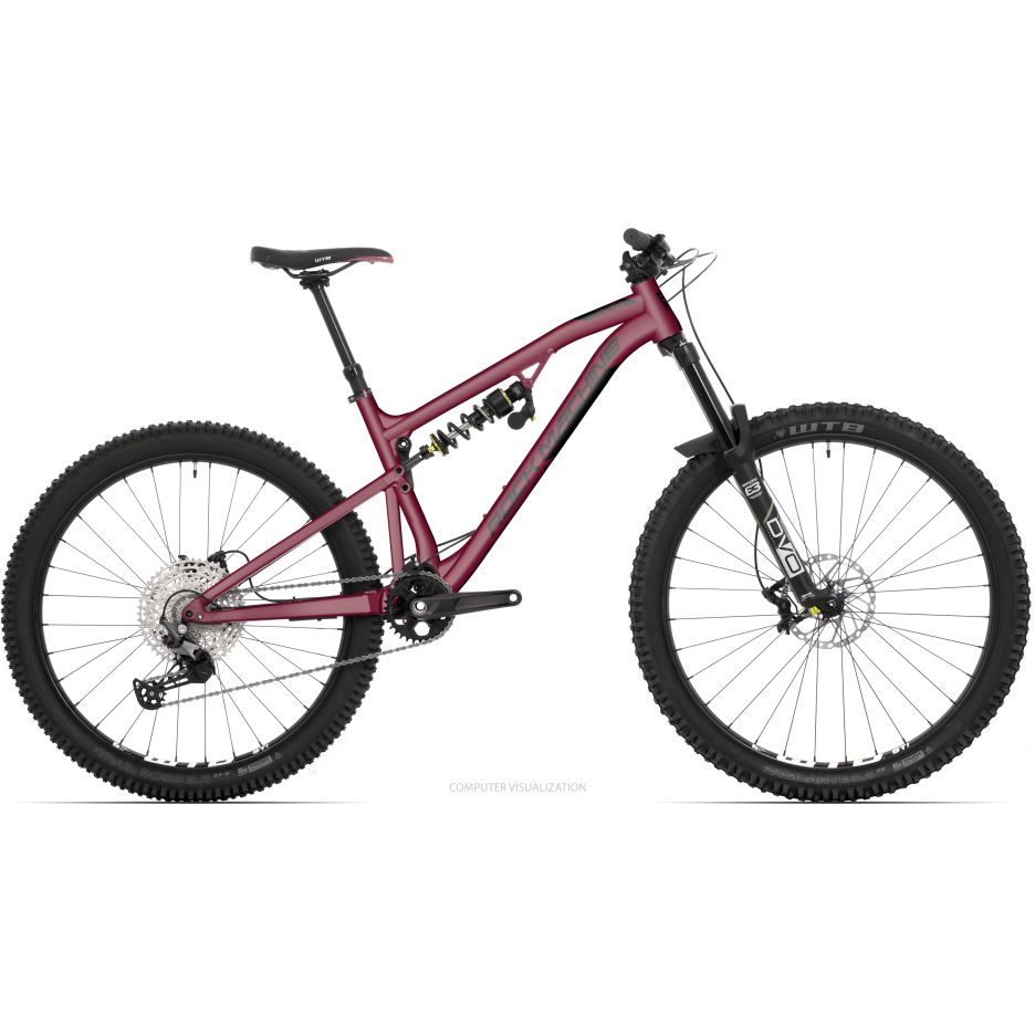Bicicleta Rock Machine Blizzard 70-297 27.5 Matte Red/Black 19.0 - (L)