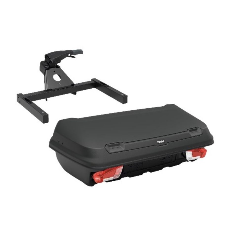 Thule Arcos M, Cutie portbagaj cu prindere pe carligul de remorcare + Platforma