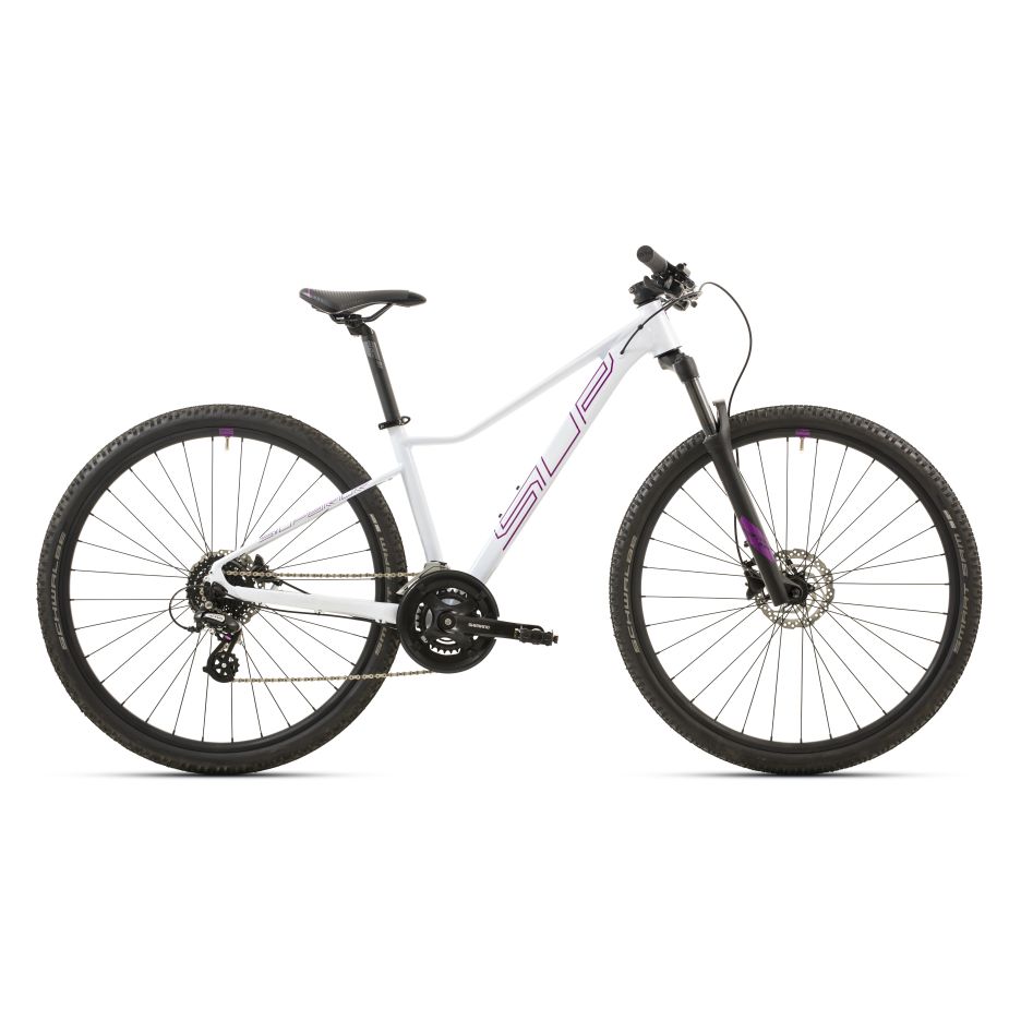 Bicicleta Superior XC 819 W 29 Gloss White Metallic/Purple 18.0 - (M)