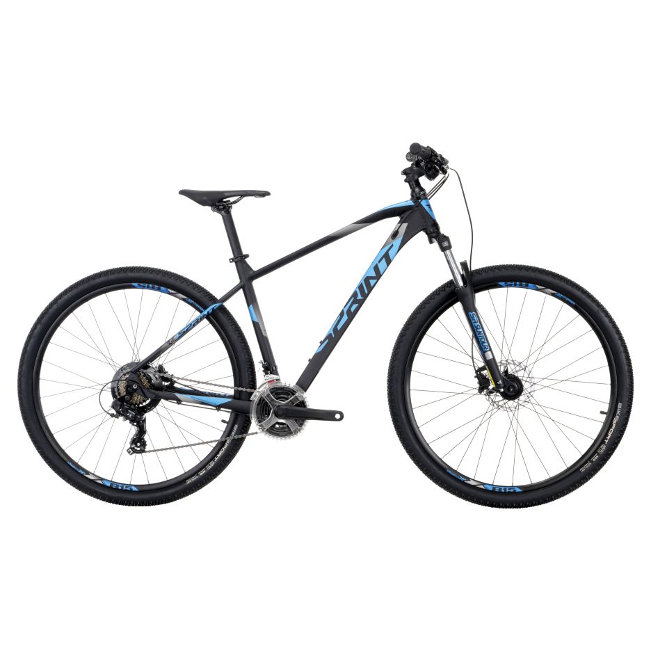 Bicicleta Sprint Maverick 27.5 Negru/Albastru/Gri 44cm