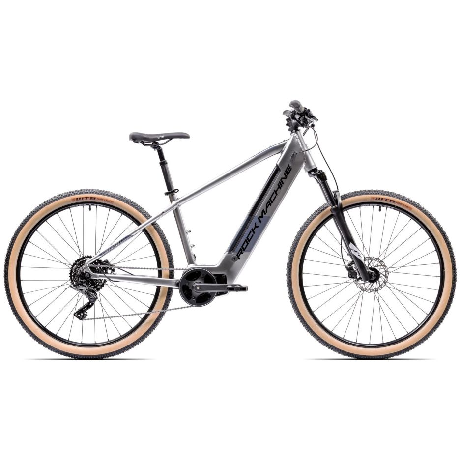 Bicicleta Electrica Rock Machine Storm INT e70-29 Gloss Silver/Black/Grey 19.0 - (L)
