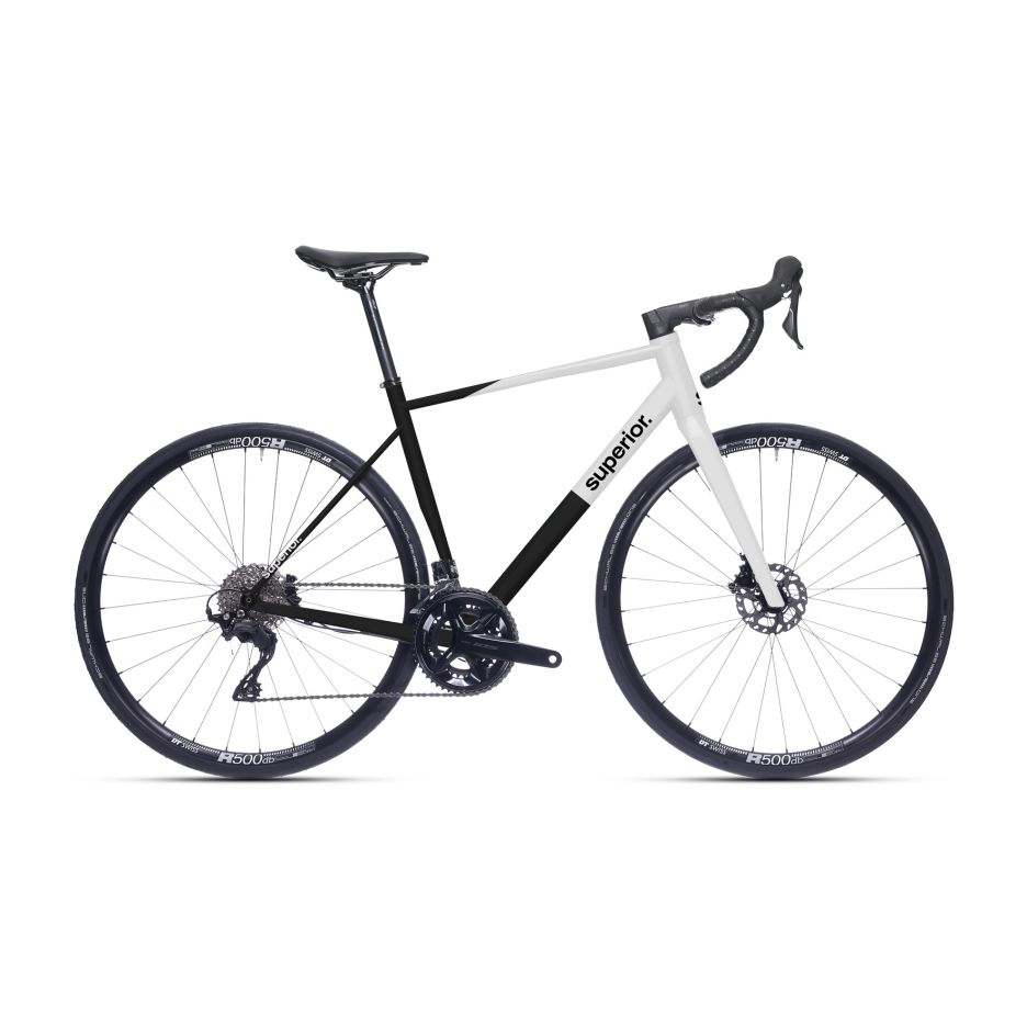 Bicicleta Superior XR 6.5 GF 28 Gloss Black/White 51cm - (M)