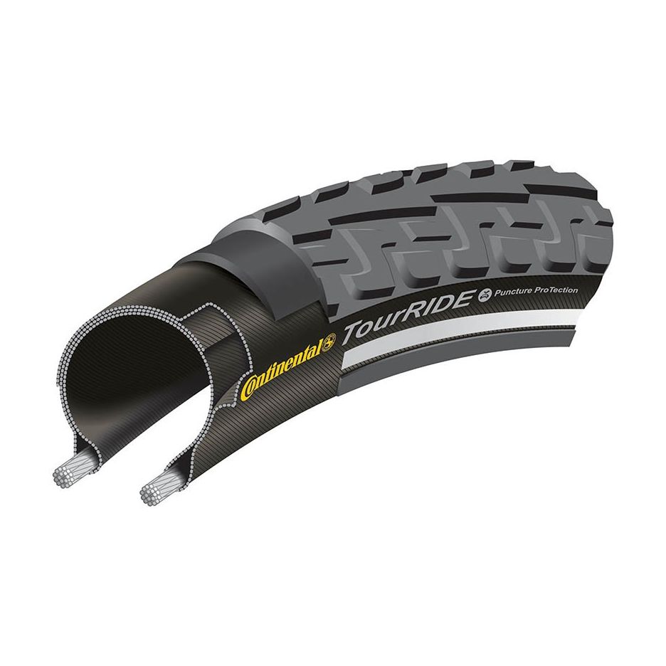 Anvelopa Continental Ride Tour Reflex Puncture-ProTection 47-622 (28x1.75)
