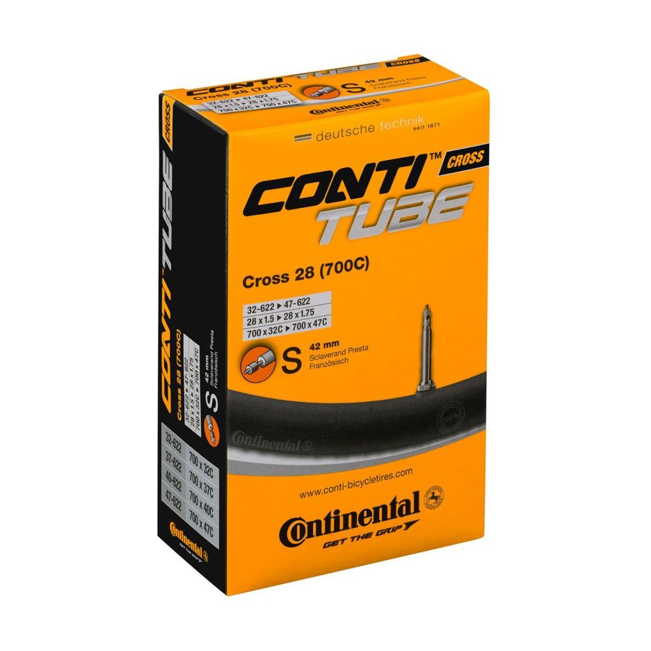 Camera Continental Cross 28 32/47-622 28x1.5-1.75 S42