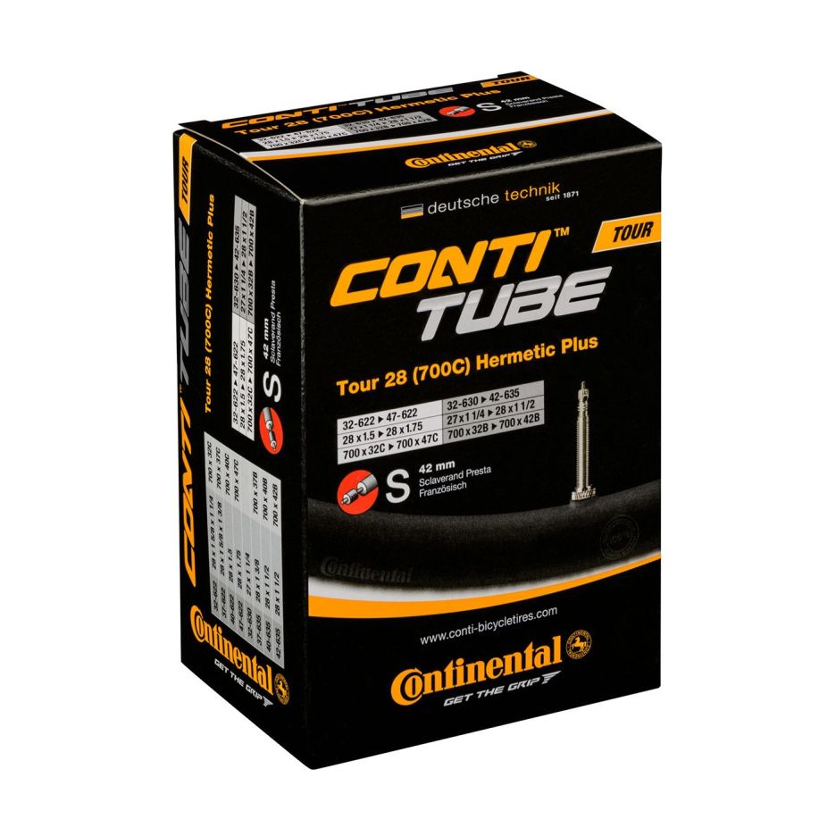 Camera Continental Tour 28 Hermetic Plus 32/47-622/635 28x1.5-1.75 S42