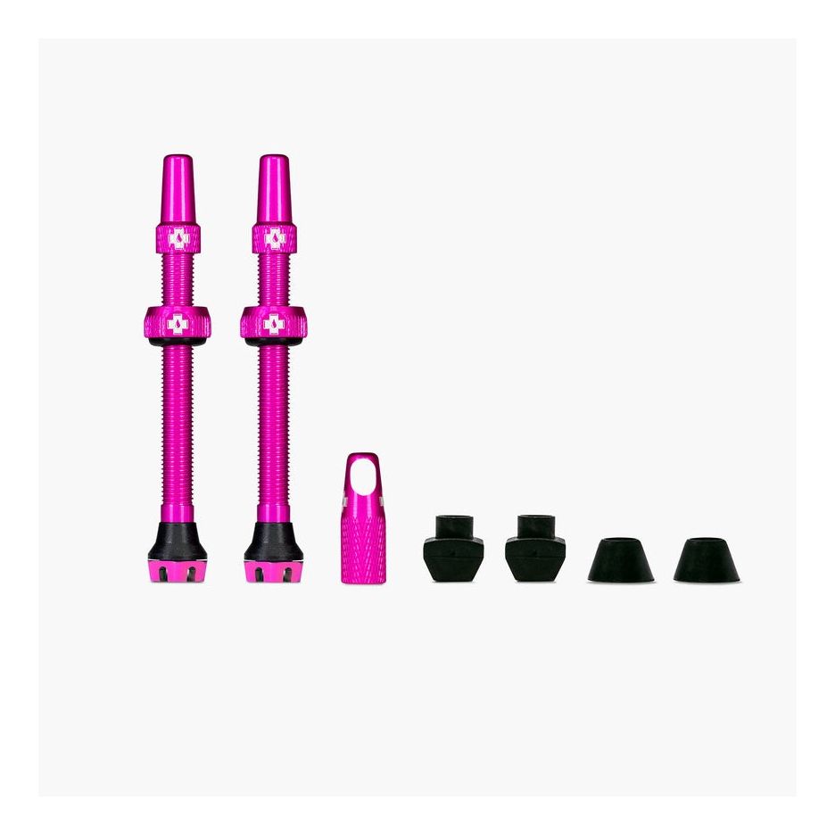 Valve tubeless Muc-Off Tubeless Valves V2 44mm Roz